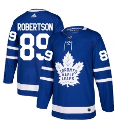 Men Toronto Maple Leafs 89 Nicholas Robertson Royal Blue Adidas Stitched NHL Jersey Men Toronto Maple Leafs 89 Nicholas Robertson Royal Blue Adidas Stitched NHL Jersey