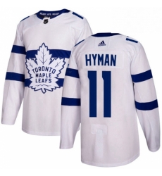Mens Adidas Toronto Maple Leafs 11 Zach Hyman Authentic White 2018 Stadium Series NHL Jersey Mens Adidas Toronto Maple Leafs 11 Zach Hyman Authentic White 2018 Stadium Series NHL Jersey
