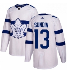 Mens Adidas Toronto Maple Leafs 13 Mats Sundin Authentic White 2018 Stadium Series NHL Jersey Mens Adidas Toronto Maple Leafs 13 Mats Sundin Authentic White 2018 Stadium Series NHL Jersey