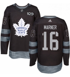 Mens Adidas Toronto Maple Leafs 16 Mitchell Marner Authentic Black 1917 2017 100th Anniversary NHL Jersey Mens Adidas Toronto Maple Leafs 16 Mitchell Marner Authentic Black 1917 2017 100th Anniversary NHL Jersey