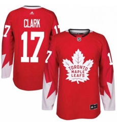 Mens Adidas Toronto Maple Leafs 17 Wendel Clark Authentic Red Alternate NHL Jersey Mens Adidas Toronto Maple Leafs 17 Wendel Clark Authentic Red Alternate NHL Jersey