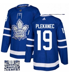 Mens Adidas Toronto Maple Leafs 19 Tomas Plekanec Authentic Royal Blue Fashion Gold NHL Jerse Mens Adidas Toronto Maple Leafs 19 Tomas Plekanec Authentic Royal Blue Fashion Gold NHL Jerse