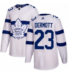 Mens Adidas Toronto Maple Leafs 23 Travis Dermott Authentic White 2018 Stadium Series NHL Jersey Mens Adidas Toronto Maple Leafs 23 Travis Dermott Authentic White 2018 Stadium Series NHL Jersey