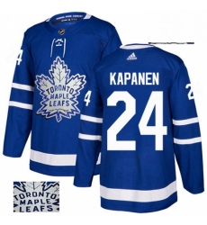 Mens Adidas Toronto Maple Leafs 24 Kasperi Kapanen Authentic Royal Blue Fashion Gold NHL Jersey Mens Adidas Toronto Maple Leafs 24 Kasperi Kapanen Authentic Royal Blue Fashion Gold NHL Jersey