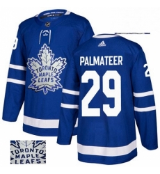 Mens Adidas Toronto Maple Leafs 29 Mike Palmateer Authentic Royal Blue Fashion Gold NHL Jersey Mens Adidas Toronto Maple Leafs 29 Mike Palmateer Authentic Royal Blue Fashion Gold NHL Jersey
