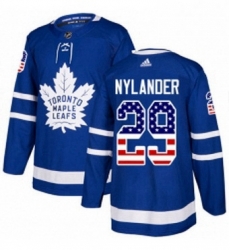 Mens Adidas Toronto Maple Leafs 29 William Nylander Authentic Royal Blue USA Flag Fashion NHL Jersey Mens Adidas Toronto Maple Leafs 29 William Nylander Authentic Royal Blue USA Flag Fashion NHL Jersey