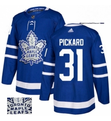 Mens Adidas Toronto Maple Leafs 31 Calvin Pickard Authentic Royal Blue Fashion Gold NHL Jersey Mens Adidas Toronto Maple Leafs 31 Calvin Pickard Authentic Royal Blue Fashion Gold NHL Jersey