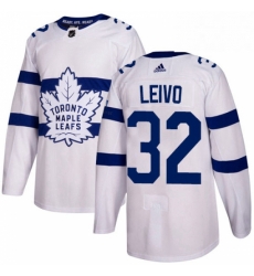 Mens Adidas Toronto Maple Leafs 32 Josh Leivo Authentic White 2018 Stadium Series NHL Jersey Mens Adidas Toronto Maple Leafs 32 Josh Leivo Authentic White 2018 Stadium Series NHL Jersey