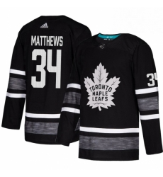 Mens Adidas Toronto Maple Leafs 34 Auston Matthews Black 2019 All Star Game Parley Authentic Stitched NHL Jersey Mens Adidas Toronto Maple Leafs 34 Auston Matthews Black 2019 All Star Game Parley Authentic Stitched NHL Jersey