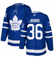 Mens Adidas Toronto Maple Leafs 36 Josh Jooris Authentic Royal Blue Home NHL Jersey Mens Adidas Toronto Maple Leafs 36 Josh Jooris Authentic Royal Blue Home NHL Jersey