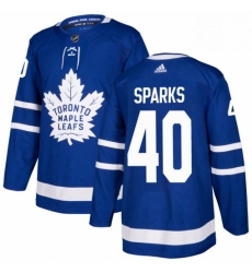 Mens Adidas Toronto Maple Leafs 40 Garret Sparks Premier Royal Blue Home NHL Jersey Mens Adidas Toronto Maple Leafs 40 Garret Sparks Premier Royal Blue Home NHL Jersey