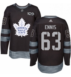 Mens Adidas Toronto Maple Leafs 63 Tyler Ennis Authentic Black 1917 2017 100th Anniversary NHL Jersey Mens Adidas Toronto Maple Leafs 63 Tyler Ennis Authentic Black 1917 2017 100th Anniversary NHL Jersey