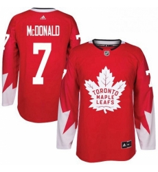 Mens Adidas Toronto Maple Leafs 7 Lanny McDonald Premier Red Alternate NHL Jersey Mens Adidas Toronto Maple Leafs 7 Lanny McDonald Premier Red Alternate NHL Jersey
