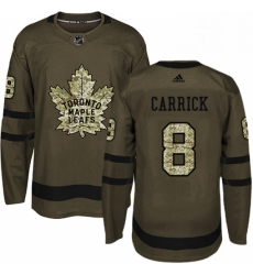 Mens Adidas Toronto Maple Leafs 8 Connor Carrick Authentic Green Salute to Service NHL Jersey Mens Adidas Toronto Maple Leafs 8 Connor Carrick Authentic Green Salute to Service NHL Jersey
