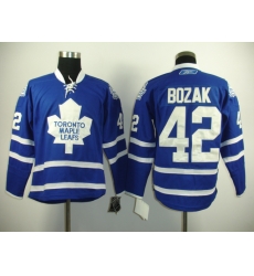 NHL Jerseys Toronto Maple Leafs #42 bozak blue