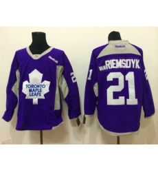 NHL Toronto Maple Leafs #21 vanRiemsdyk purple Jerseys NHL Toronto Maple Leafs #21 vanRiemsdyk purple Jerseys