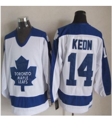 Toronto Maple Leafs #14 Dave Keon White Blue CCM Throwback Stitched NHL Jersey Toronto Maple Leafs #14 Dave Keon White Blue CCM Throwback Stitched NHL Jersey