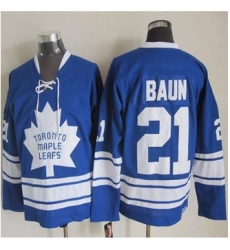 Toronto Maple Leafs #21 Bobby Baun Blue CCM Throwback Third Stitched NHL Jersey Toronto Maple Leafs #21 Bobby Baun Blue CCM Throwback Third Stitched NHL Jersey