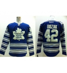 Toronto Maple Leafs 42 Tyler Bozak 2014 Winter Classic Blue NHL Jersey Toronto Maple Leafs 42 Tyler Bozak 2014 Winter Classic Blue NHL Jersey