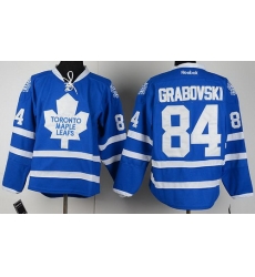 Toronto Maple Leafs 84 Mikhail Grabovski Blue NHL Jerseys Toronto Maple Leafs 84 Mikhail Grabovski Blue NHL Jerseys