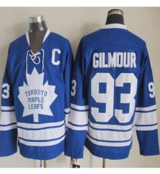 Toronto Maple Leafs #93 Doug Gilmour Blue CCM Throwback Third Stitched NHL Jersey Toronto Maple Leafs #93 Doug Gilmour Blue CCM Throwback Third Stitched NHL Jersey