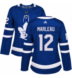 Womens Adidas Toronto Maple Leafs 12 Patrick Marleau Authentic Royal Blue Home NHL Jersey Womens Adidas Toronto Maple Leafs 12 Patrick Marleau Authentic Royal Blue Home NHL Jersey