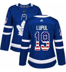 Womens Adidas Toronto Maple Leafs 19 Joffrey Lupul Authentic Royal Blue USA Flag Fashion NHL Jersey Womens Adidas Toronto Maple Leafs 19 Joffrey Lupul Authentic Royal Blue USA Flag Fashion NHL Jersey