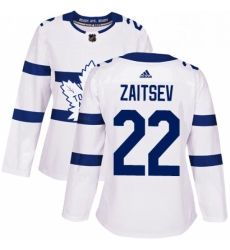 Womens Adidas Toronto Maple Leafs 22 Nikita Zaitsev Authentic White 2018 Stadium Series NHL Jersey Womens Adidas Toronto Maple Leafs 22 Nikita Zaitsev Authentic White 2018 Stadium Series NHL Jersey