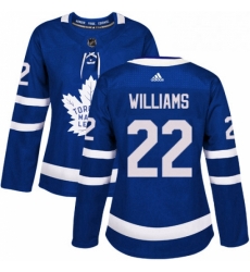 Womens Adidas Toronto Maple Leafs 22 Tiger Williams Authentic Royal Blue Home NHL Jersey Womens Adidas Toronto Maple Leafs 22 Tiger Williams Authentic Royal Blue Home NHL Jersey