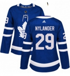 Womens Adidas Toronto Maple Leafs 29 William Nylander Authentic Royal Blue Home NHL Jersey Womens Adidas Toronto Maple Leafs 29 William Nylander Authentic Royal Blue Home NHL Jersey