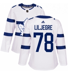 Womens Adidas Toronto Maple Leafs 78 Timothy Liljegren Authentic White 2018 Stadium Series NHL Jersey Womens Adidas Toronto Maple Leafs 78 Timothy Liljegren Authentic White 2018 Stadium Series NHL Jersey