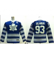 Kids Toronto Maple Leafs 93 Doug Gilmour 2014 Winter Classic Blue NHL Jersey Kids Toronto Maple Leafs 93 Doug Gilmour 2014 Winter Classic Blue NHL Jersey
