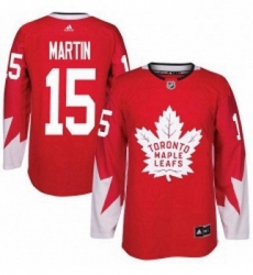 Youth Adidas Toronto Maple Leafs 15 Matt Martin Authentic Red Alternate NHL Jersey Youth Adidas Toronto Maple Leafs 15 Matt Martin Authentic Red Alternate NHL Jersey