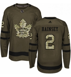 Youth Adidas Toronto Maple Leafs 2 Ron Hainsey Authentic Green Salute to Service NHL Jersey Youth Adidas Toronto Maple Leafs 2 Ron Hainsey Authentic Green Salute to Service NHL Jersey