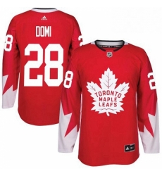 Youth Adidas Toronto Maple Leafs 28 Tie Domi Authentic Red Alternate NHL Jersey Youth Adidas Toronto Maple Leafs 28 Tie Domi Authentic Red Alternate NHL Jersey