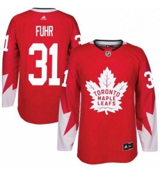 Youth Adidas Toronto Maple Leafs 31 Grant Fuhr Authentic Red Alternate NHL Jersey Youth Adidas Toronto Maple Leafs 31 Grant Fuhr Authentic Red Alternate NHL Jersey