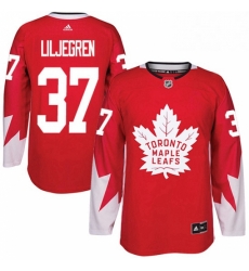 Youth Adidas Toronto Maple Leafs 37 Timothy Liljegren Authentic Red Alternate NHL Jersey Youth Adidas Toronto Maple Leafs 37 Timothy Liljegren Authentic Red Alternate NHL Jersey