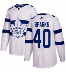 Youth Adidas Toronto Maple Leafs 40 Garret Sparks Authentic White 2018 Stadium Series NHL Jersey Youth Adidas Toronto Maple Leafs 40 Garret Sparks Authentic White 2018 Stadium Series NHL Jersey