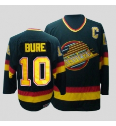 Canucks #10 Pavel Bure CCM Throwback Stitched Black NHL Jersey Canucks #10 Pavel Bure CCM Throwback Stitched Black NHL Jersey