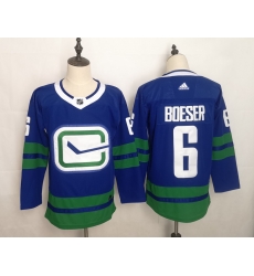 Canucks 6 Brock Boeser Blue Adidas Jerseys Canucks 6 Brock Boeser Blue Adidas Jerseys