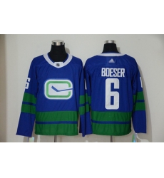 Canucks 6 Brock Boeser Blue Alternate Authentic Stitched Hockey Jersey Canucks 6 Brock Boeser Blue Alternate Authentic Stitched Hockey Jersey