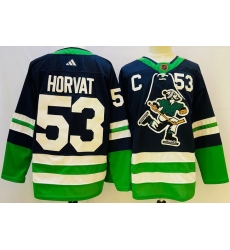 Men Vancouver Canucks 53 Bo Horvat Navy 2022 Reverse Retro Stitched Jersey Men Vancouver Canucks 53 Bo Horvat Navy 2022 Reverse Retro Stitched Jersey