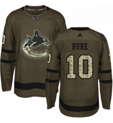 Mens Adidas Vancouver Canucks 10 Pavel Bure Authentic Green Salute to Service NHL Jersey Mens Adidas Vancouver Canucks 10 Pavel Bure Authentic Green Salute to Service NHL Jersey