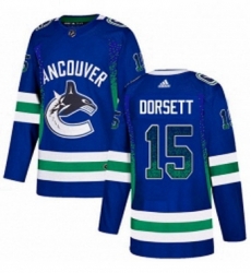 Mens Adidas Vancouver Canucks 15 Derek Dorsett Authentic Blue Drift Fashion NHL Jersey Mens Adidas Vancouver Canucks 15 Derek Dorsett Authentic Blue Drift Fashion NHL Jersey
