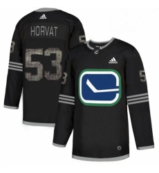 Mens Adidas Vancouver Canucks 53 Bo Horvat Black 1 Authentic Classic Stitched NHL Jersey Mens Adidas Vancouver Canucks 53 Bo Horvat Black 1 Authentic Classic Stitched NHL Jersey
