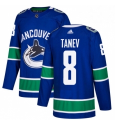 Mens Adidas Vancouver Canucks 8 Christopher Tanev Authentic Blue Home NHL Jersey Mens Adidas Vancouver Canucks 8 Christopher Tanev Authentic Blue Home NHL Jersey
