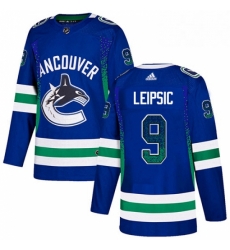 Mens Adidas Vancouver Canucks 9 Brendan Leipsic Authentic Blue Drift Fashion NHL Jersey Mens Adidas Vancouver Canucks 9 Brendan Leipsic Authentic Blue Drift Fashion NHL Jersey