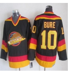 Vancouver Canucks #10 Pavel Bure Black Gold CCM Throwback Stitched NHL Jersey Vancouver Canucks #10 Pavel Bure Black Gold CCM Throwback Stitched NHL Jersey
