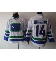 Vancouver Canucks 14 Alexandre Burrows White 3rd 40th Vancouver Canucks 14 Alexandre Burrows White 3rd 40th