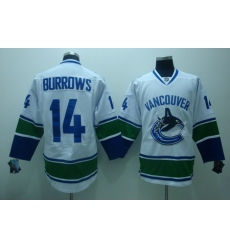 Vancouver Canucks 14 Burrows white Jerseys Vancouver Canucks 14 Burrows white Jerseys